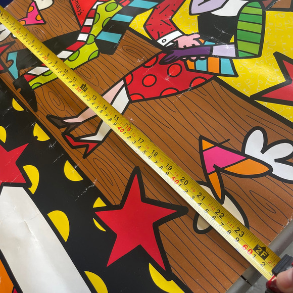 Romero Britto x Macy's South Beach Parade 2007 Paper Poster 24x36" - Picture 10 of 13